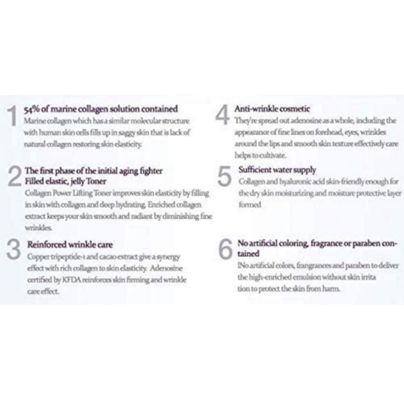 Mizon Collagen Power Lifting Toner - NEW - Picture 8 of 10